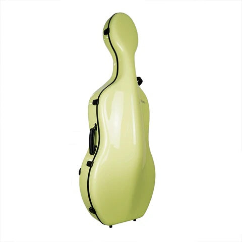 Primo 6370 Ultra-Light Carbon Cello Case - Chartreuse