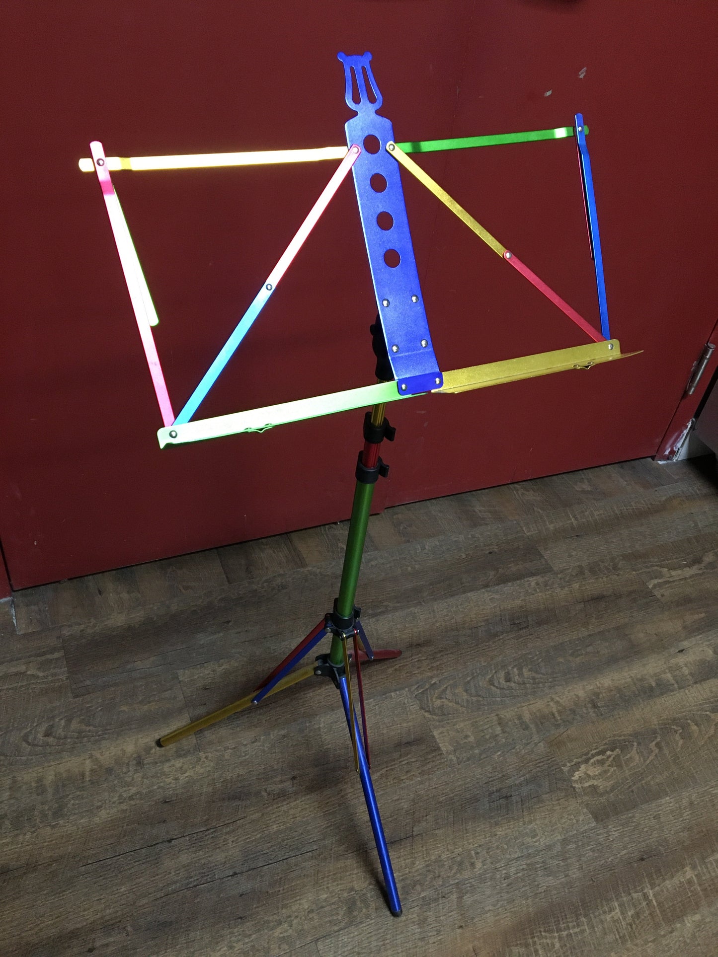 Anodized Aluminum Coloured Folding Music Stand Strings, Bows & More