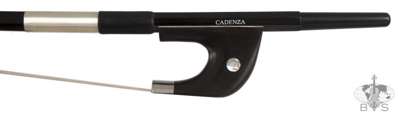 CADENZA Carbon Fiber Double Bass Bow, German Style - Frog