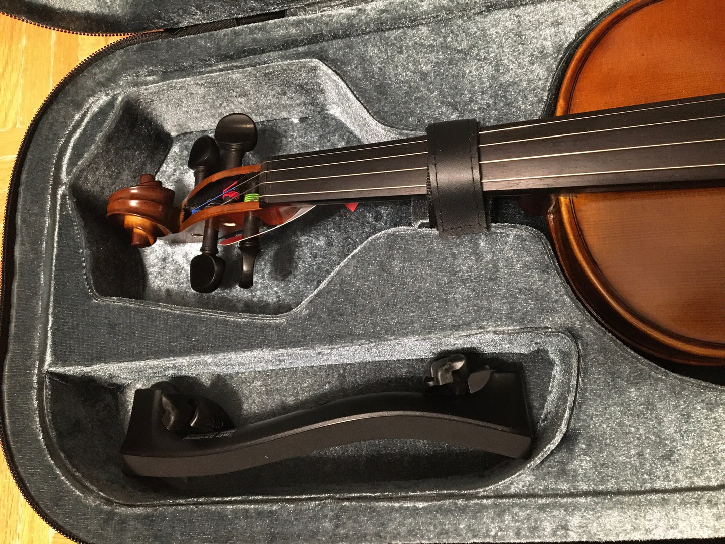 Everest Foldable Violin Shoulder Rest, 4/4-3/4 Strings, Bows & More