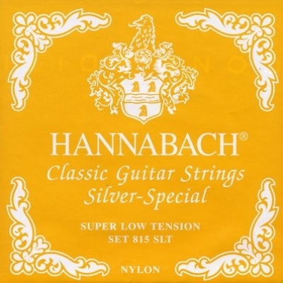 Hannabach 815 Silver Special Classical Guitar String Set - CLEARANCE! Strings, Bows & More