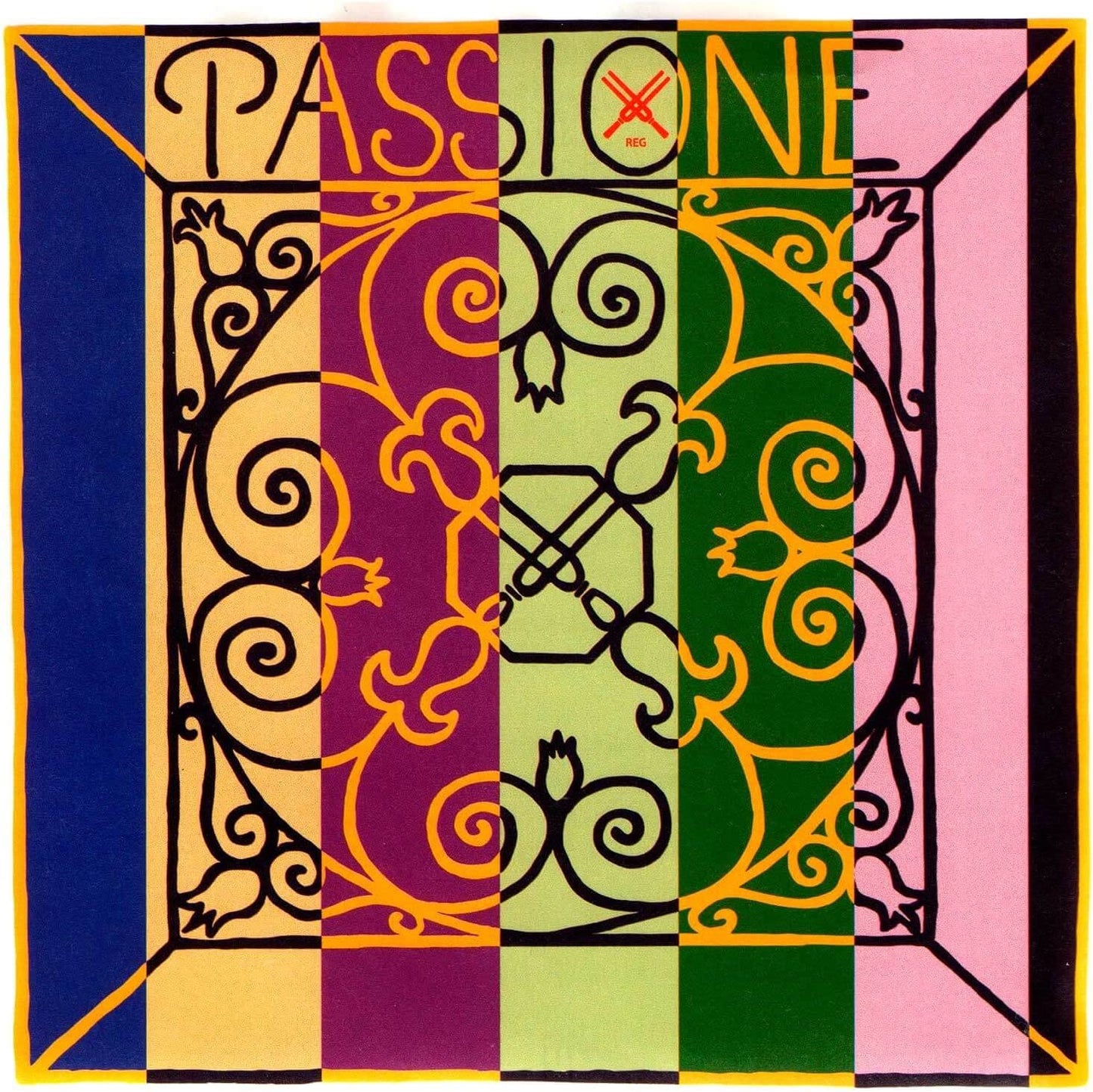 Pirastro Passione Violin Strings, Medium, 4/4 Strings, Bows & More