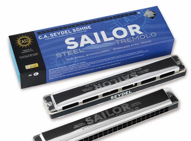 Sailor Steel Tremolo Harmonica Strings, Bows & More