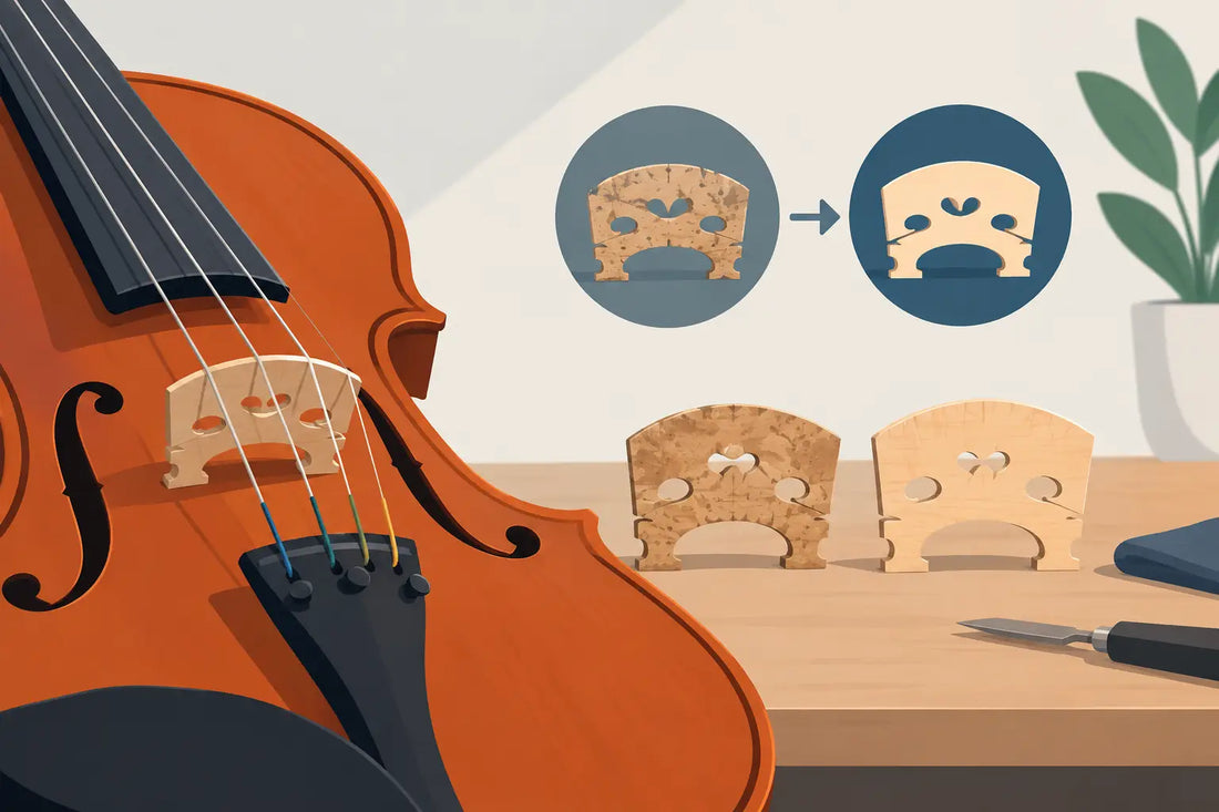When to Replace a Violin Bridge and What to Expect