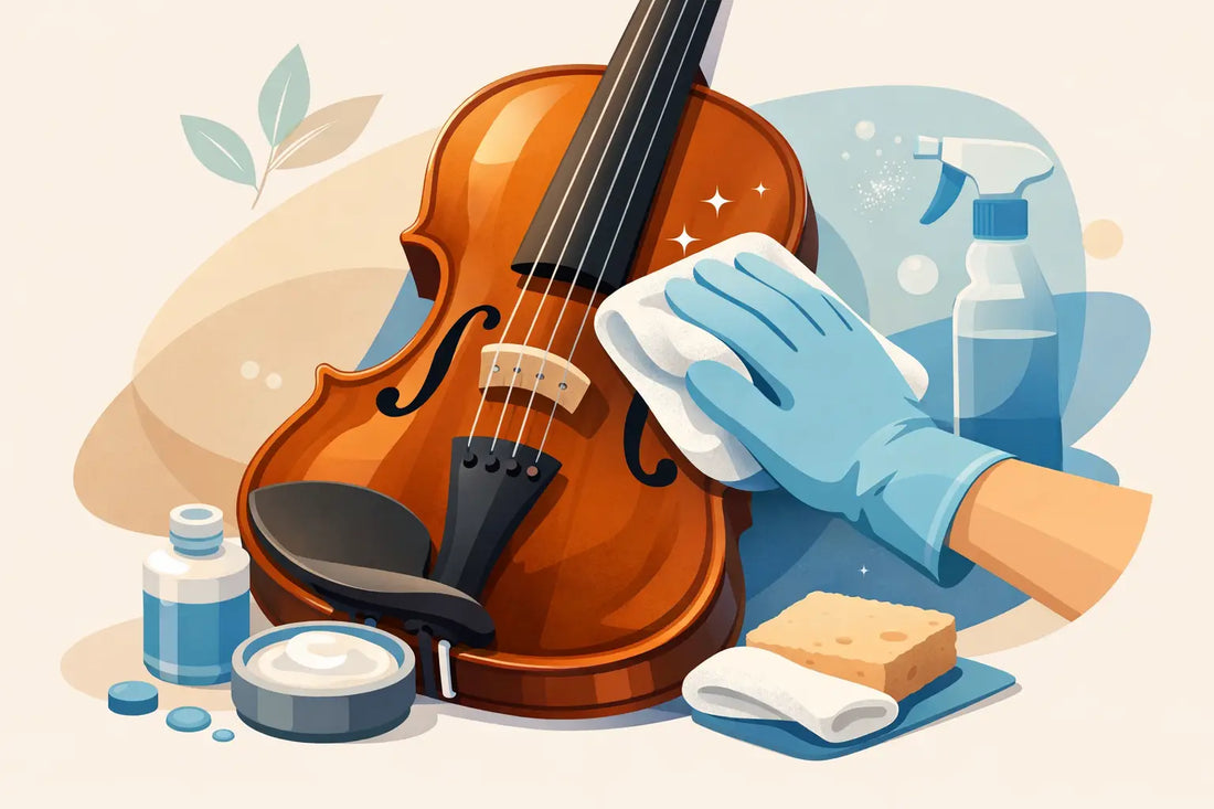 How to Clean Violin Varnish Safely