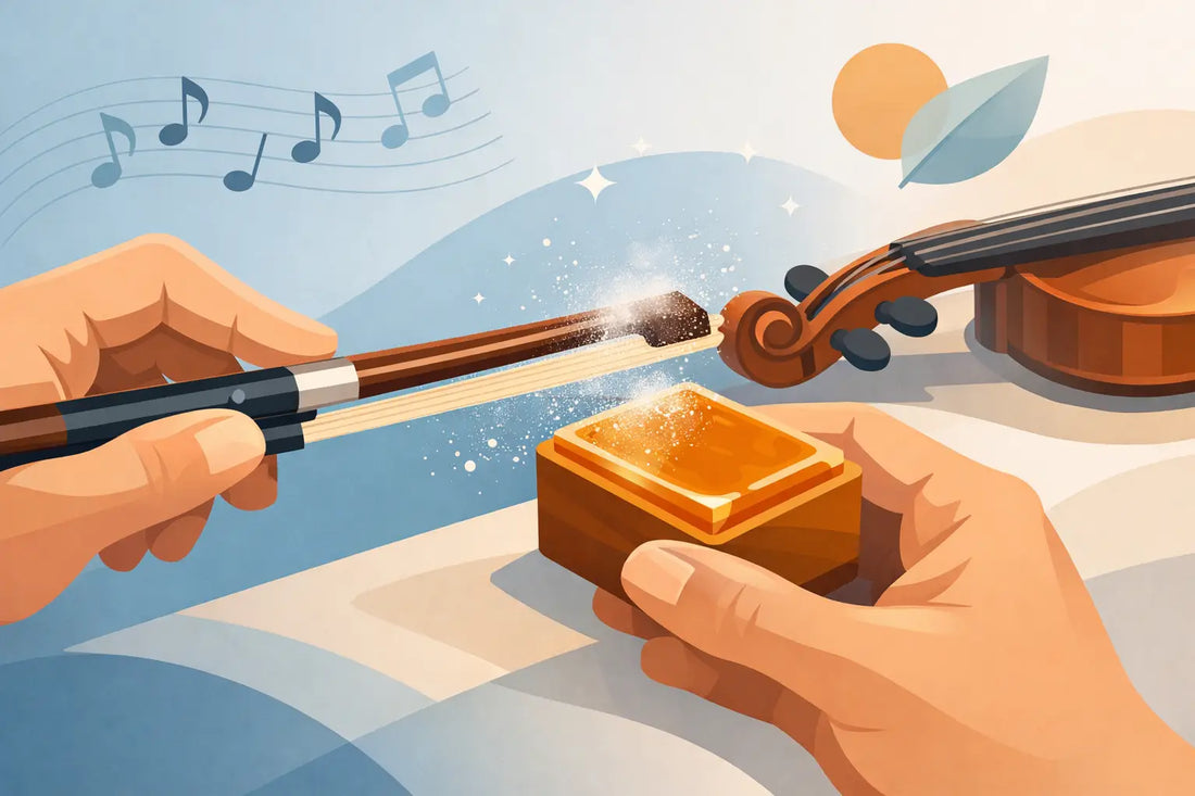 How to Rosin a Bow the Right Way