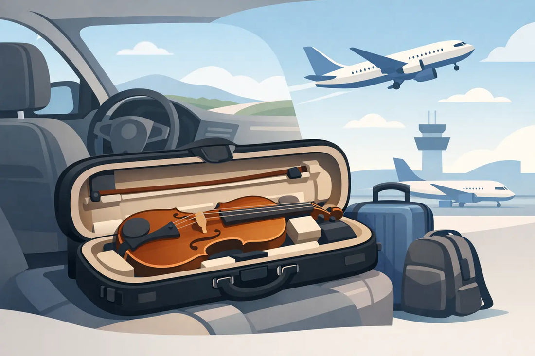 How to Pack Violin Safely for Car and Air Travel