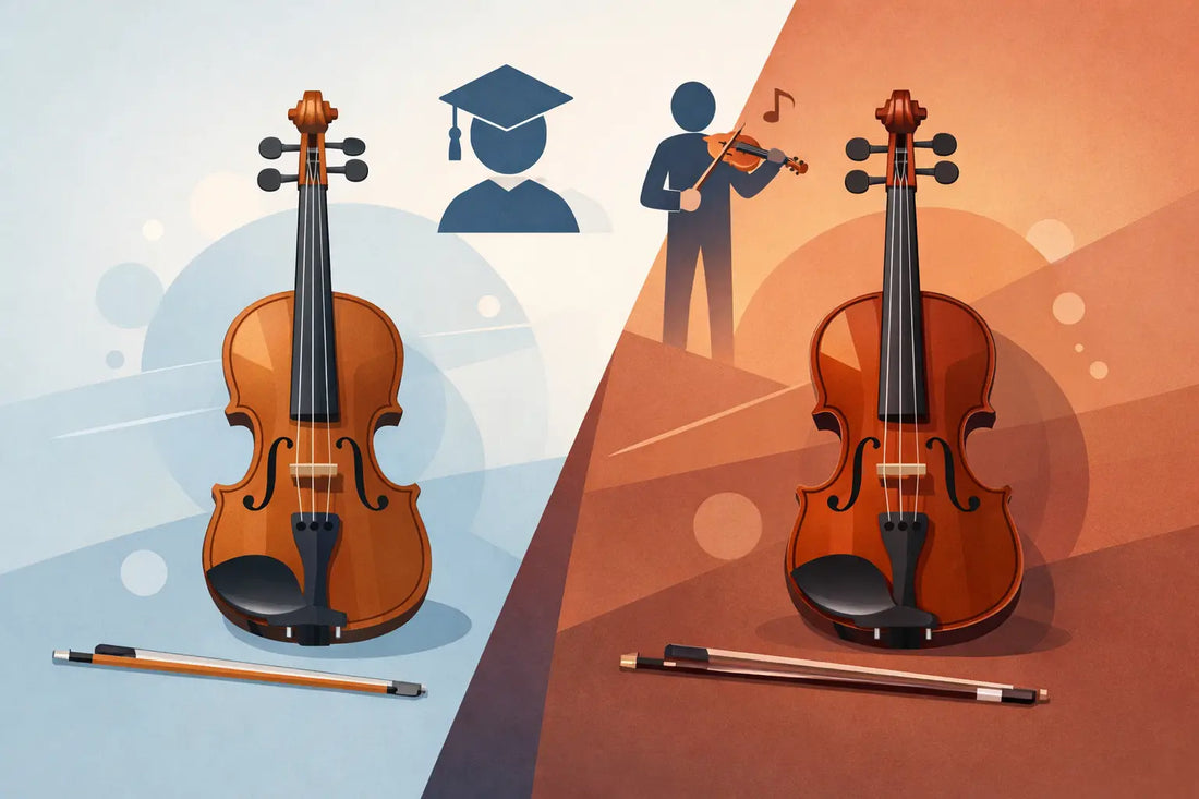 Student vs Intermediate Violin: Key Differences