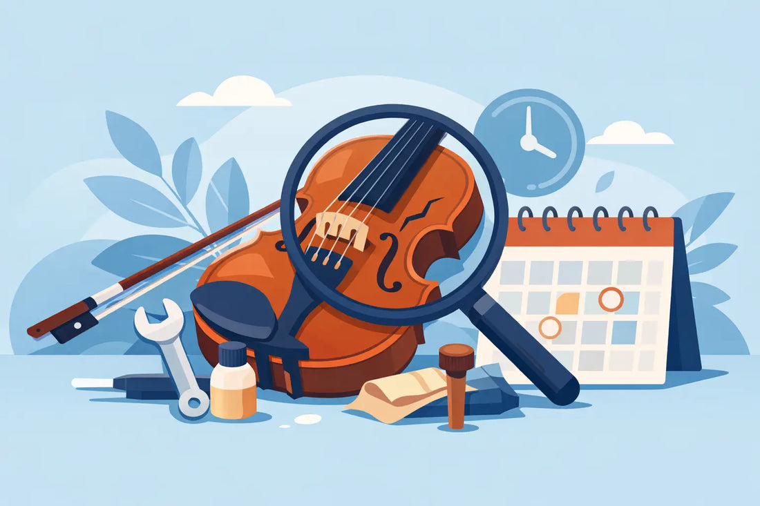 When to Book a Violin Repair Service