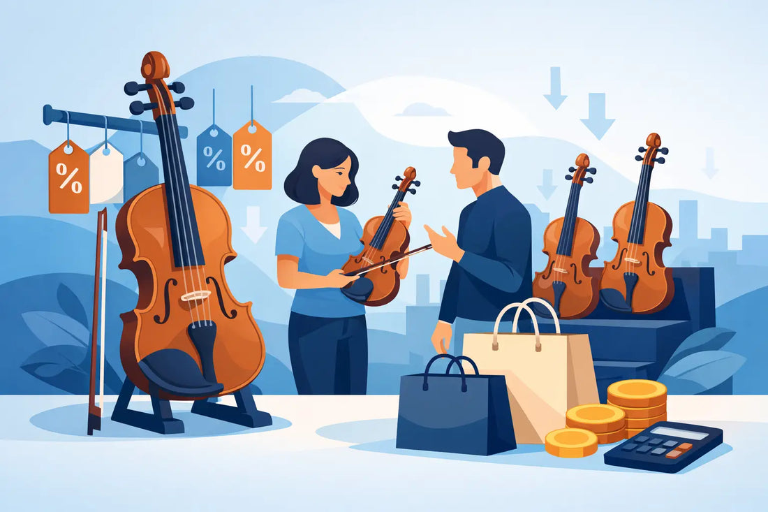 How to Shop a Clearance Violin Sale