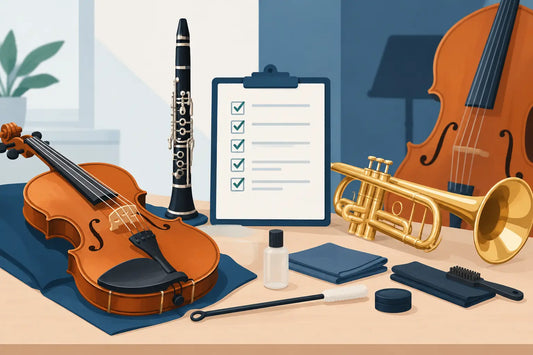 Orchestra Instrument Maintenance Checklist