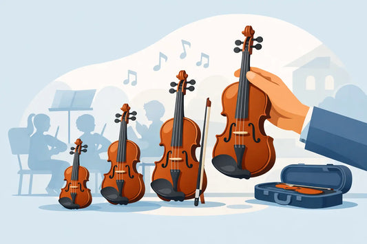 Choosing a Fractional Violin for School Orchestra