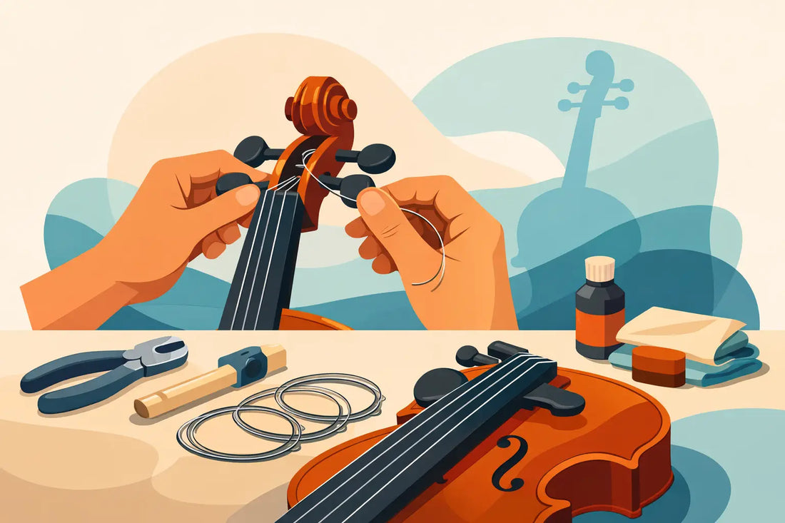 How to Replace Violin Strings Safely
