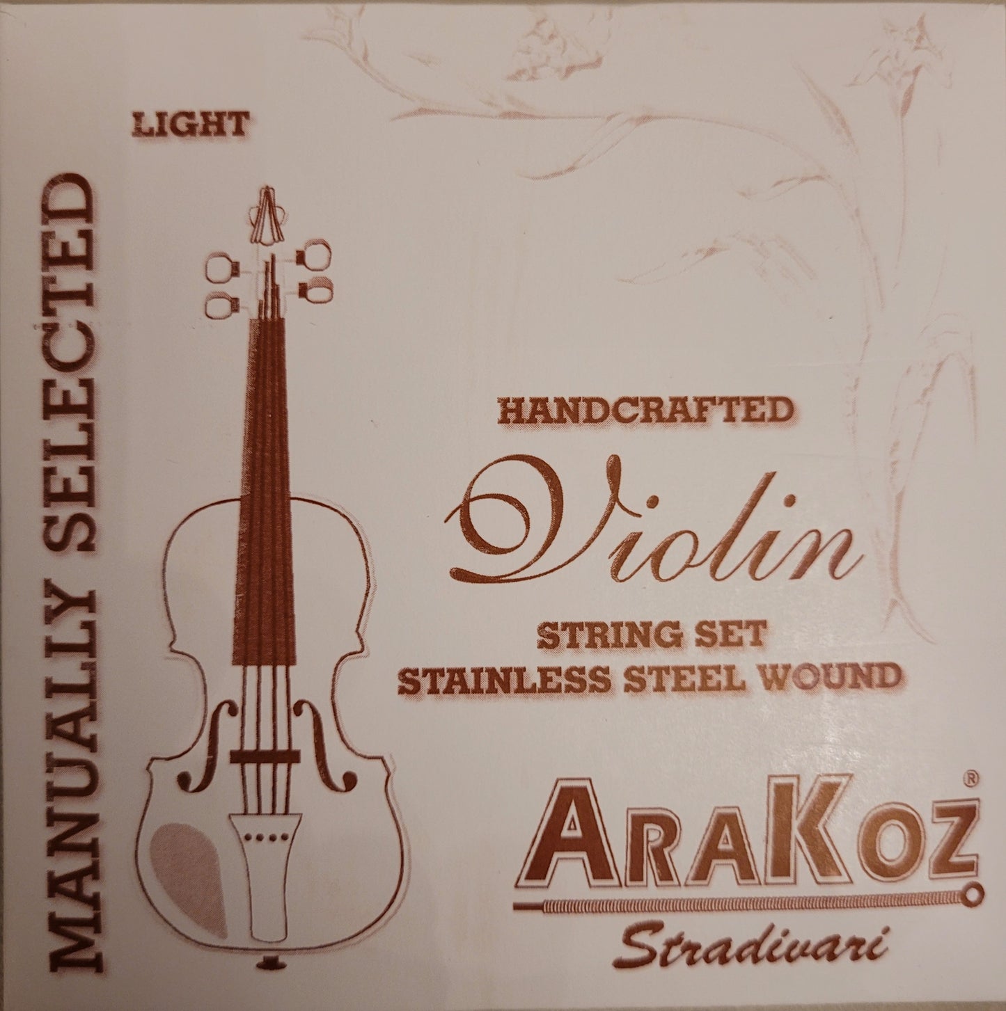 AraKoz Student Violin String Set - 4/4
