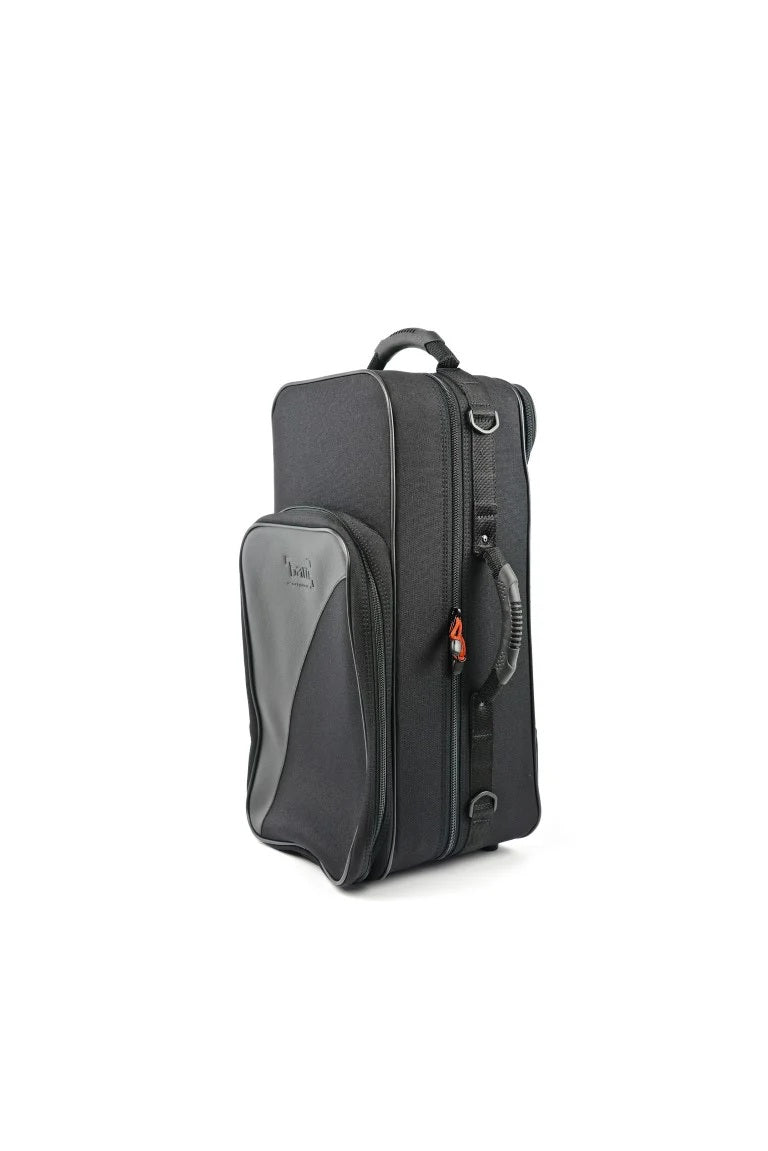 BAM Trekking Double Trumpet Case - half-turned