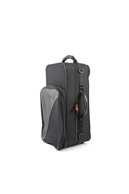 BAM Trekking Double Trumpet Case - half-turned