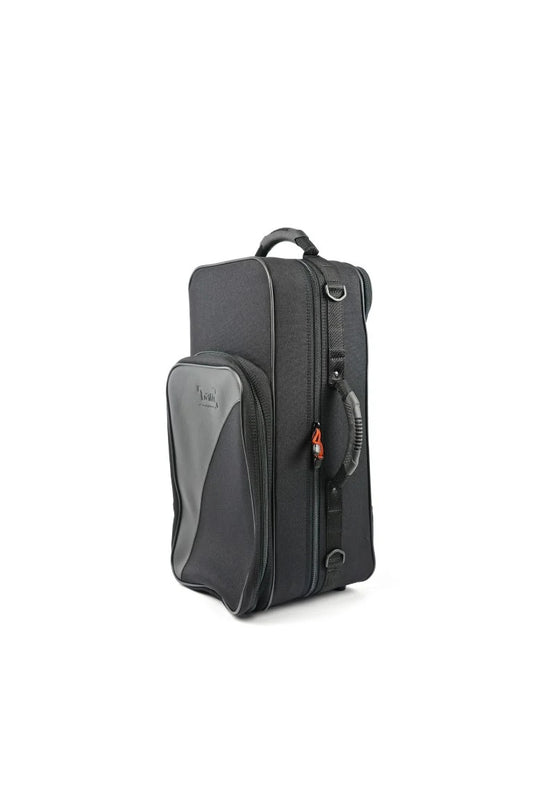 BAM Trekking Double Trumpet Case - half-turned