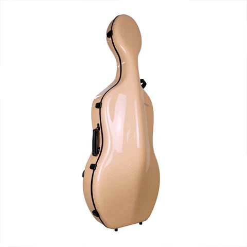 Primo 6370 Ultra-Light Carbon Cello Case - Beige Cream