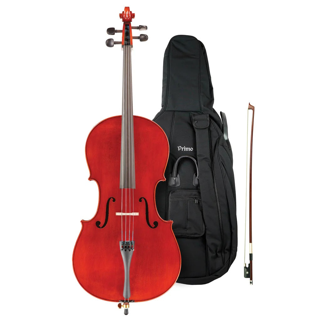 AS-300 Cello with a black Primo bag and wooden bow