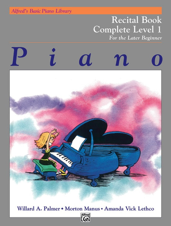 Alfred's Basic Piano Library: Recital Book Complete 1 (1A/1B) Strings, Bows & More