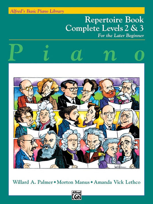 Alfred's Basic Piano Library: Repertoire Book Complete 2 & 3 Strings, Bows & More