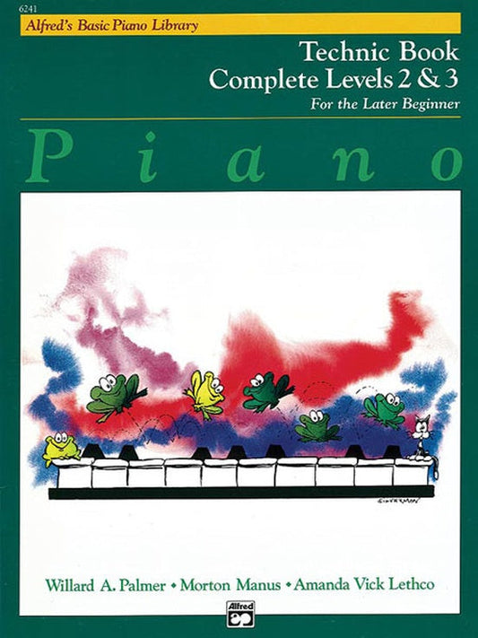 Alfred's Basic Piano Library: Technic Book Complete 2 & 3 Strings, Bows & More