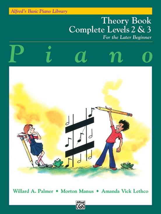 Alfred's Basic Piano Library: Theory Book Complete 2 & 3 Strings, Bows & More