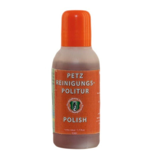 Petz polish in a plastic bottle