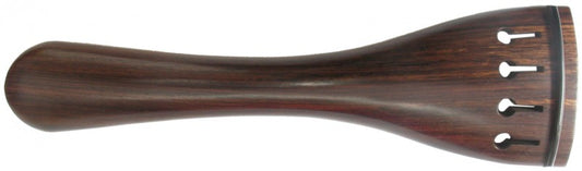Rosewood Double Bass Tailpiece on a white background