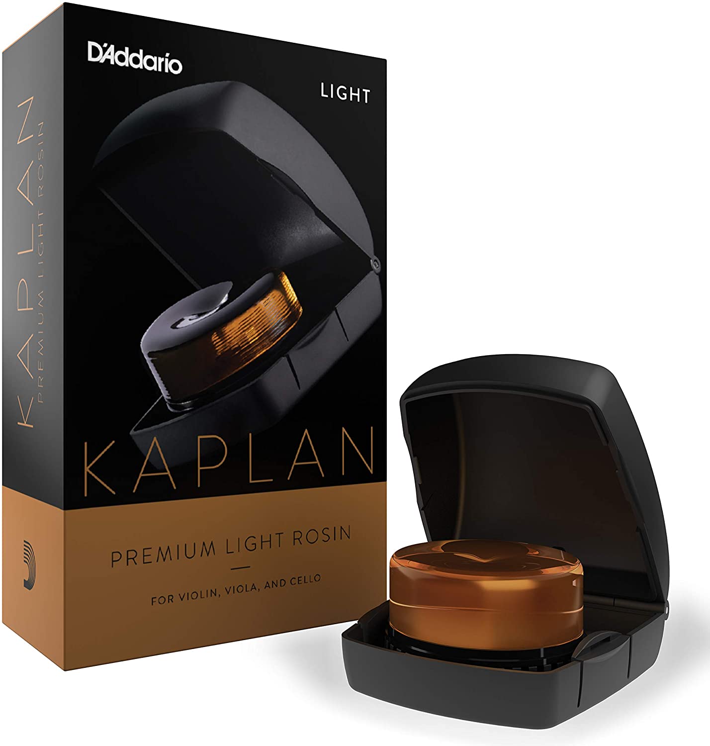 D'Addario KAPLAN Premium Rosin for Violin, Viola & Cello Strings, Bows & More