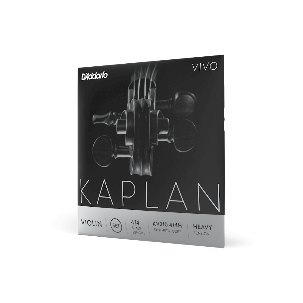 D'Addario Kaplan Vivo Violin String Set - 4/4 Strings, Bows & More