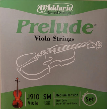 D'Addario Prelude J910-SM Viola String Set Strings, Bows & More