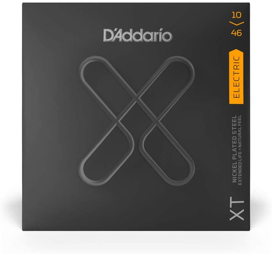 D'Addario XT 10-46 Nickel Plated Electric Guitar Strings, Regular Light Strings, Bows & More