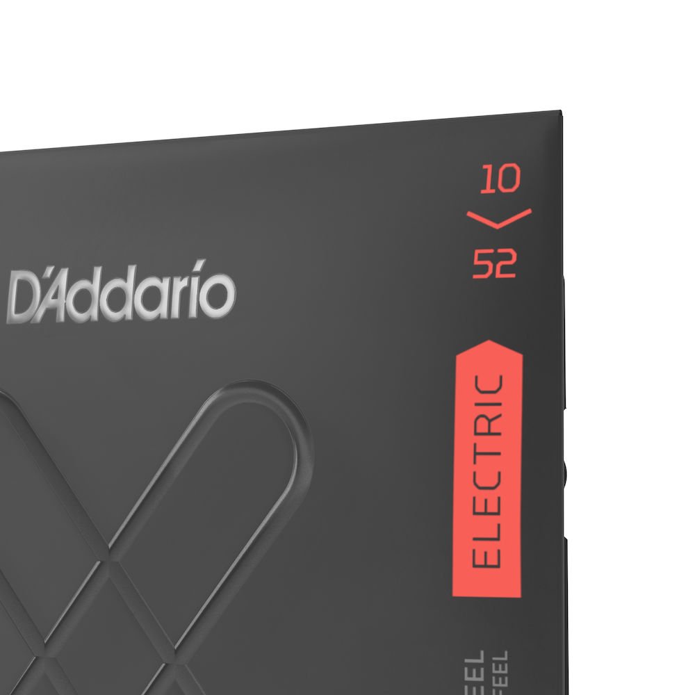 D'Addario XT 10-52 Nickel Plated Electric Guitar Strings, Light Top / Heavy Bottom Strings, Bows & More