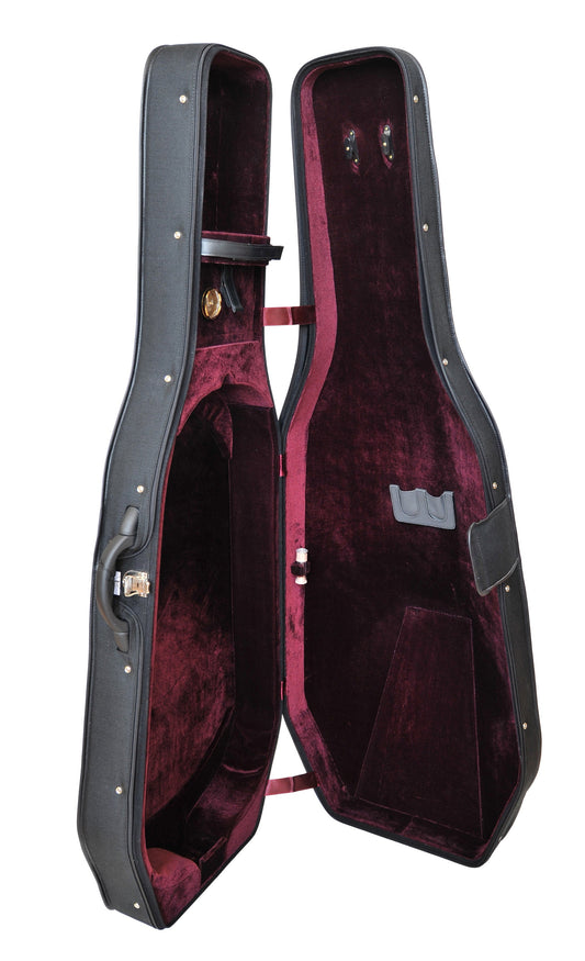 DURALITE® Ultra Light Cello Case - with pocket Strings, Bows & More