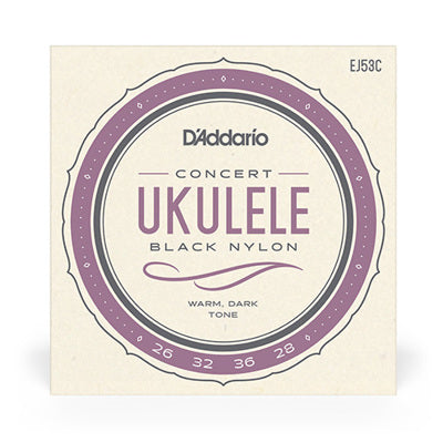 D'Addario concert ukulele strings packaging on a white background