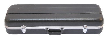 Black viola case with nickel trim