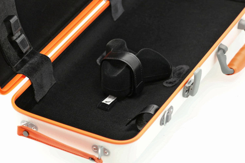 Part of violin case interior
