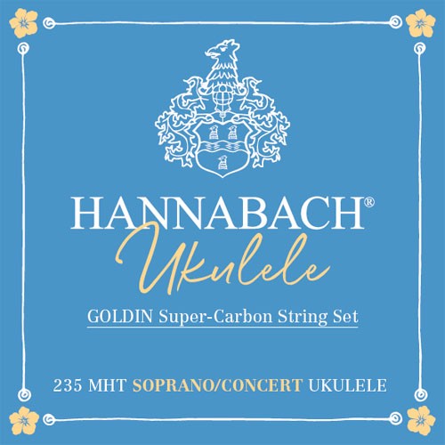 Hannabach Ukulele String Set for Soprano/Concert
