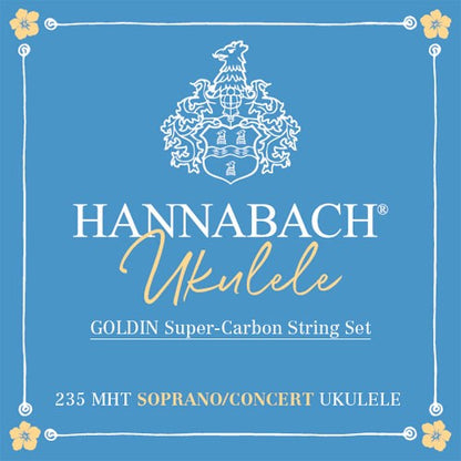 Hannabach Ukulele String Set for Soprano/Concert