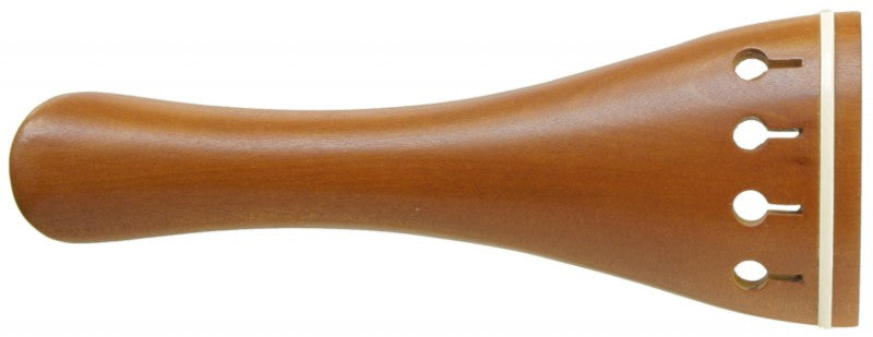 JSB Tulip Style Violin Tailpiece, Boxwood with Ivory Fret Strings, Bows & More