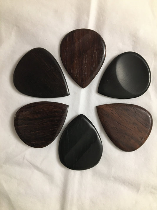 John Pearse® Ebony and Rosewood DIMPLE, SAROD & FLAT PICKS Strings, Bows & More