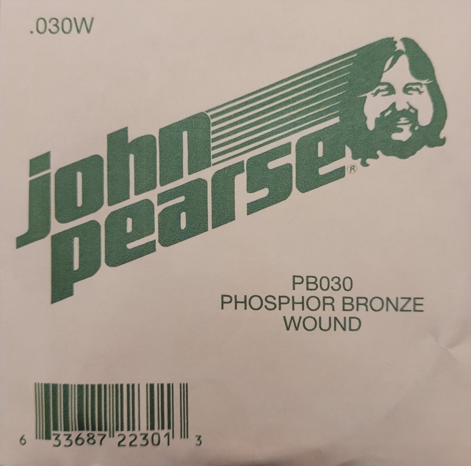 John Pearse Phosphor Bronze Wound Acoustic/Electric Guitar Strings (single) Strings, Bows & More
