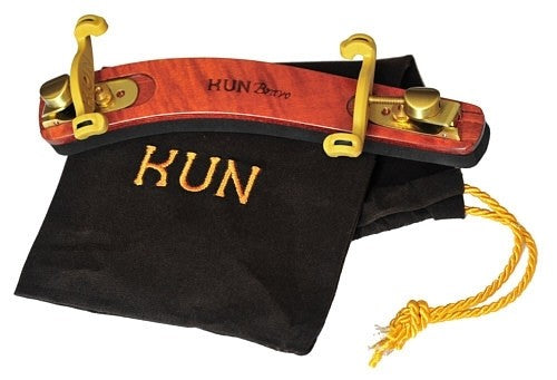 KUN Bravo Violin Shoulder Rest with black bag