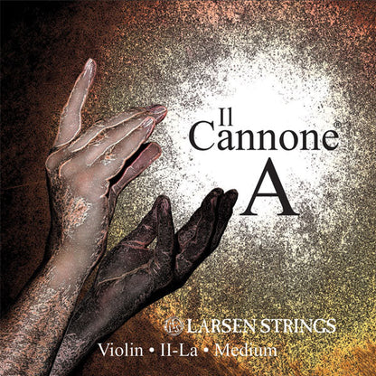 Larsen IL CANNONE Violin Strings, Medium, 4/4 Strings, Bows & More