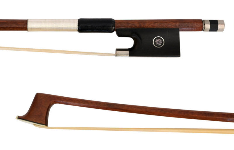 Parts of a violin bow - frog and tip ends