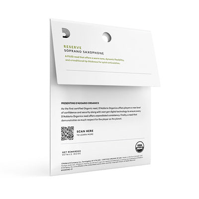 Back of the packaging envelope