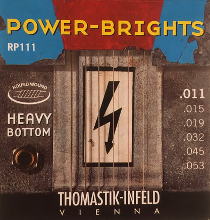 POWER BRIGHTS HEAVY BOTTOM Electric Guitar Strings Strings, Bows & More