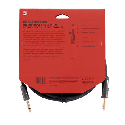 Circuit breaker instrument cable with red packaging on a white background
