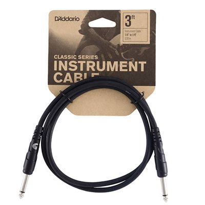 D'Addario instrument cable on a white background